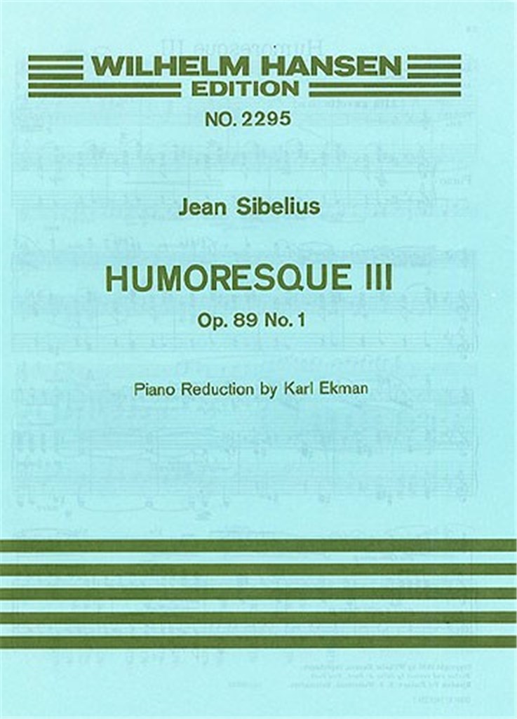 Humoresque No. 3 Op. 89a